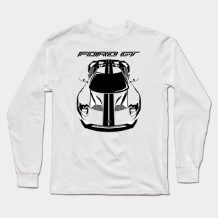 Ford GT 2017-2020 - Black Stripes Long Sleeve T-Shirt